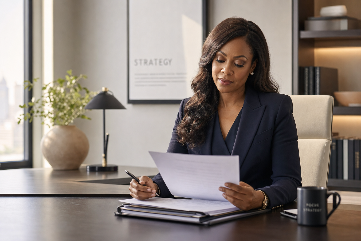 Strategic Insights Consulting — senior HR professional at work